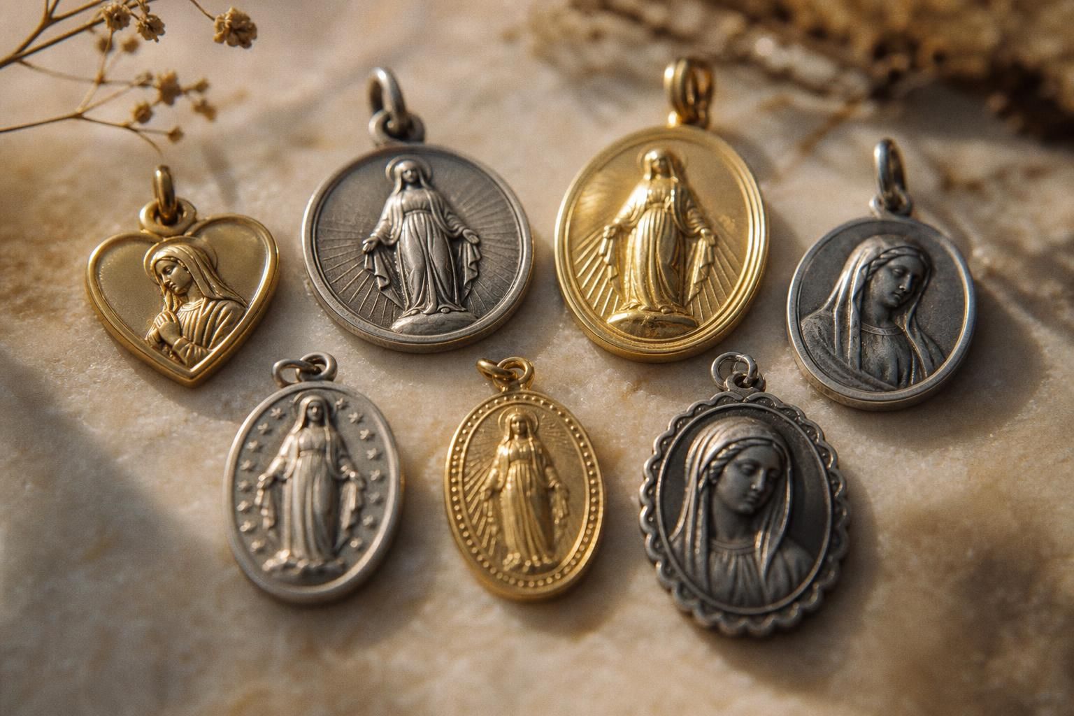 découvrez les différentes variantes de la médaille représentant la vierge marie, leurs significations et leur histoire.